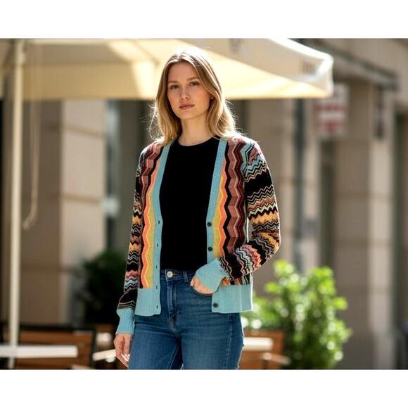 Missoni Sweaters - Missoni X Target Jacket 20Th Anniversary Collection Zipper Front Closure Size XS